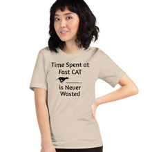 Load image into Gallery viewer, Time Spent at Fast CAT T-Shirts - Light