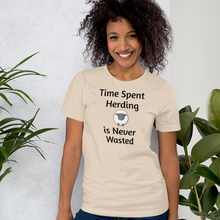 Load image into Gallery viewer, Time Spent Sheep Herding T-Shirts - Light