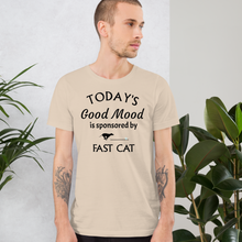 Load image into Gallery viewer, Good Mood by Fast CAT T-Shirts - Light