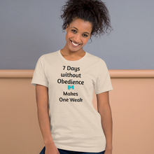 Load image into Gallery viewer, 7 Days Without Obedience T-Shirts - Light
