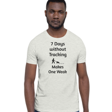 Load image into Gallery viewer, 7 Days Without Tracking T-Shirts - Light