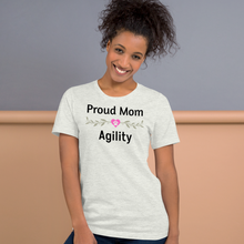 Load image into Gallery viewer, Proud Agility Mom T-Shirts - Light