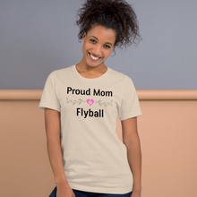 Load image into Gallery viewer, Proud Flyball Mom T-Shirts - Light