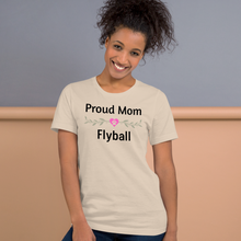Load image into Gallery viewer, Proud Flyball Mom T-Shirts - Light