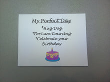 Load image into Gallery viewer, Perfect Day Lure Coursing &amp; Happy Birthday Card
