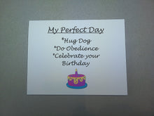 Load image into Gallery viewer, Perfect Day Obedience & Happy Birthday Card