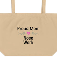 Load image into Gallery viewer, Proud Nose Work Mom X-Large Tote/ Shopping Bags