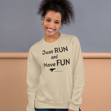 Load image into Gallery viewer, Just Run Lure Coursing Sweatshirts - Light
