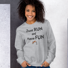 Load image into Gallery viewer, Just Run Agility Sweatshirts - Light