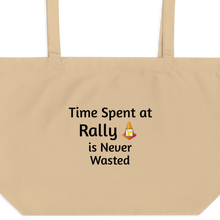 Load image into Gallery viewer, Time Spent at Rally X-Large Tote/ Shopping Bags