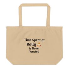 Load image into Gallery viewer, Time Spent at Rally X-Large Tote/ Shopping Bags