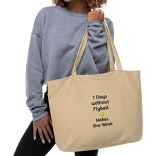 Load image into Gallery viewer, 7 Days Without Flyball X-Large Tote/ Shopping Bags