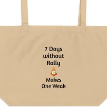 Load image into Gallery viewer, 7 Days Without Rally X-Large Tote/ Shopping Bags
