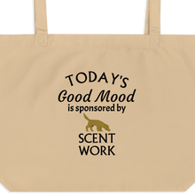 Load image into Gallery viewer, Good Mood by Scent Work X-Large Tote/ Shopping Bags