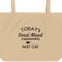 Load image into Gallery viewer, Good Mood by Fast CAT X-Large Tote/ Shopping Bags