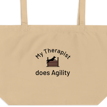 Load image into Gallery viewer, My Therapist Does Agility X-Large Tote/ Shopping Bags