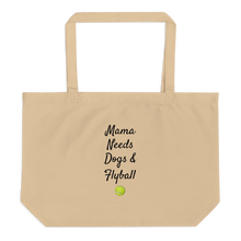 Load image into Gallery viewer, Mama Needs Dogs & Flyball X-Large Tote/ Shopping Bags