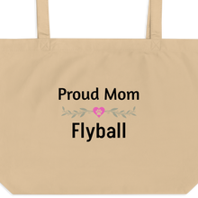 Load image into Gallery viewer, Proud Flyball Mom X-Large Tote/ Shopping Bags