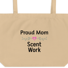Load image into Gallery viewer, Proud Scent Work Mom X-Large Tote/ Shopping Bags