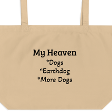 Load image into Gallery viewer, My Heaven Earthdog X-Large Tote/ Shopping Bags