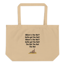 Load image into Gallery viewer, Where's the Rat? X-Large Tote/ Shopping Bags
