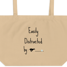 Load image into Gallery viewer, Easily Distracted by Lure Coursing X-Large Tote/ Shopping Bags