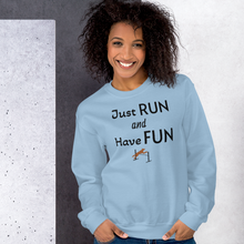 Load image into Gallery viewer, Just Run Agility Sweatshirts - Light