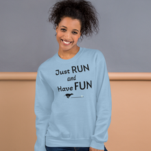Load image into Gallery viewer, Just Run Lure Coursing Sweatshirts - Light