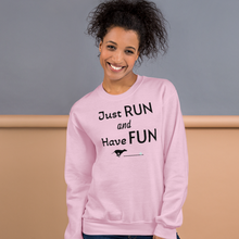Load image into Gallery viewer, Just Run Lure Coursing Sweatshirts - Light