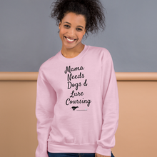Load image into Gallery viewer, Mama Needs Dogs & Lure Coursing Sweatshirts - Light
