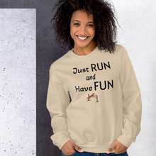 Load image into Gallery viewer, Just Run Agility Sweatshirts - Light