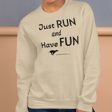 Load image into Gallery viewer, Just Run Lure Coursing Sweatshirts - Light