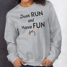 Load image into Gallery viewer, Just Run Agility Sweatshirts - Light