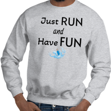 Load image into Gallery viewer, Just Run Dock Diving Sweatshirts - Light
