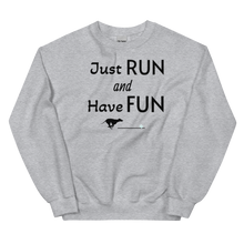 Load image into Gallery viewer, Just Run Lure Coursing Sweatshirts - Light