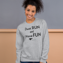 Load image into Gallery viewer, Just Run Lure Coursing Sweatshirts - Light