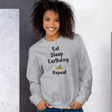 Load image into Gallery viewer, Eat. Sleep, Earthdog, Repeat Sweatshirts - Light