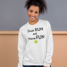 Load image into Gallery viewer, Just Run Flyball Sweatshirts - Light