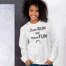 Load image into Gallery viewer, Just Run Agility Sweatshirts - Light