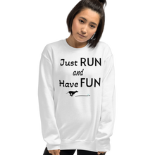 Load image into Gallery viewer, Just Run Fast CAT Sweatshirts - Light