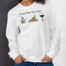 Load image into Gallery viewer, Plan for the Day - Earthdog Sweatshirts - Light