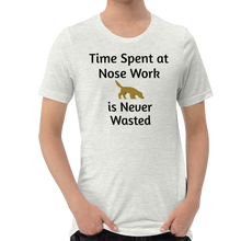 Load image into Gallery viewer, Time Spent at Nose Work T-Shirts - Light