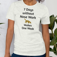 Load image into Gallery viewer, 7 Days Without Nose Work T-Shirts - Light