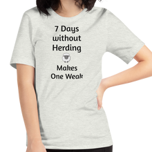 Load image into Gallery viewer, 7 Days Without Sheep Herding T-Shirts - Light