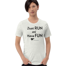 Load image into Gallery viewer, Just Run & Have Fun Lure Coursing T-Shirts - Light
