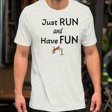 Load image into Gallery viewer, Just Run & Have Fun Agility T-Shirts - Light