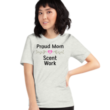 Load image into Gallery viewer, Proud Scent Work Mom T-Shirts - Light