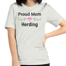 Load image into Gallery viewer, Proud Herding Mom T-Shirts - Light