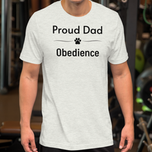 Load image into Gallery viewer, Proud Obedience Dad T-Shirts - Light