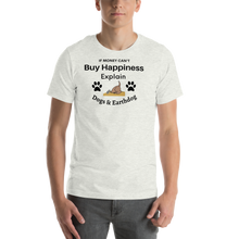 Load image into Gallery viewer, Money Buys Happiness with Earthdog T-Shirts - light